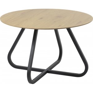 Table  manger Lapis 120 cm - Chne/noir