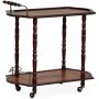 Bentley serveringsvagn 75x 40 cm - retro valnt