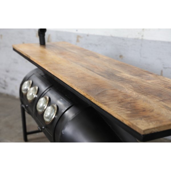 Vintage Ubåt barbord - Svart/mango Vintage Ubåt barbord - Svart/mango