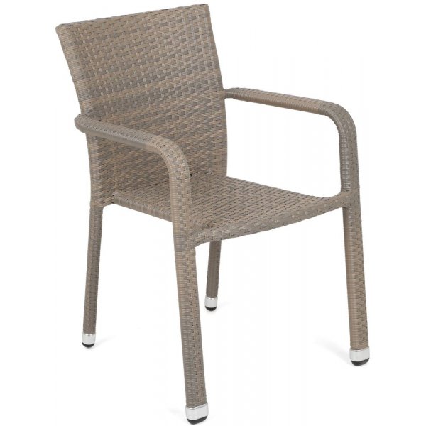 Matgrupp Sumba bord + 4 stolar & sittdynor - Beige melerad Matgrupp Sumba bord + 4 stolar & sittdynor - Beige melerad