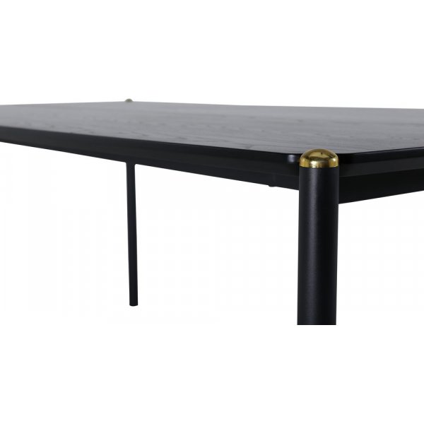 Pelle matbord i svartbetsad ek - 190x90 cm Pelle matbord i svartbetsad ek - 190x90 cm