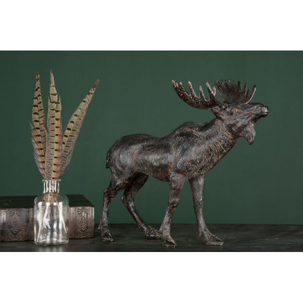 Dekoration Älg - Svart/brun Dekoration Älg - Svart/brun