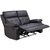Billsta 2-sits recliner soffa - Mrkbrun