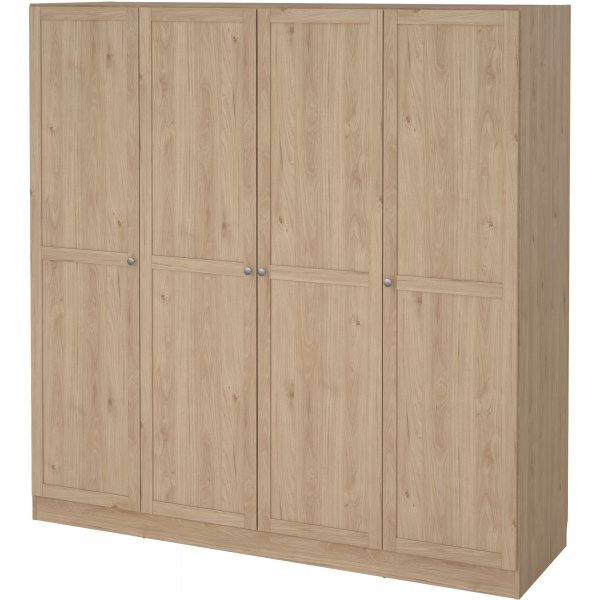 Armoire Billund à 4 portes - Hickory Armoire Billund à 4 portes - Hickory