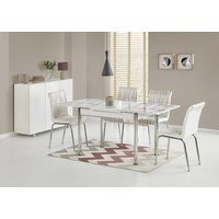 Kungsbacka matbord 110-170 cm - Multi/krom/Glas Kungsbacka matbord 110-170 cm - Multi/krom/Glas