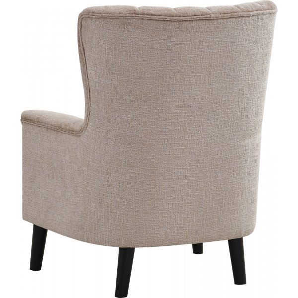 Fauteuil Linna - Biscuit boucl
