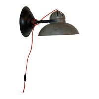 Halden vägglampa - Vintage grå/svart Halden vägglampa - Vintage grå/svart