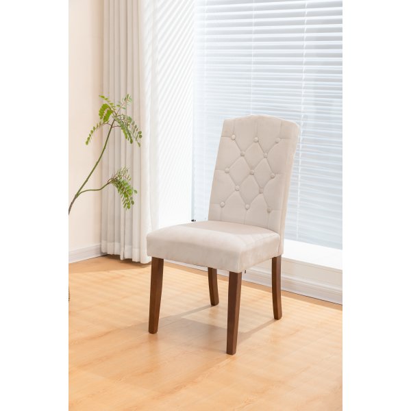 Lexington matstol - Beige/mörkbrun Lexington matstol - Beige/mörkbrun