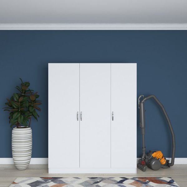 Armoire Baden 5 - Blanc Armoire Baden 5 - Blanc