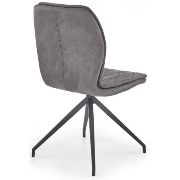 Chaise Alvi - Gris PU