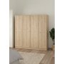 Billund garderob med 4 drrar - Hickory
