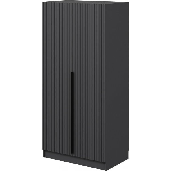 Armoire Cikani 90x52x210 cm - Anthracite