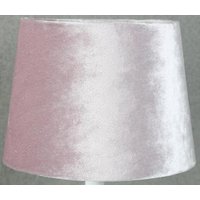 Velvet lampskärm 20 cm - Rosa Velvet lampskärm 20 cm - Rosa