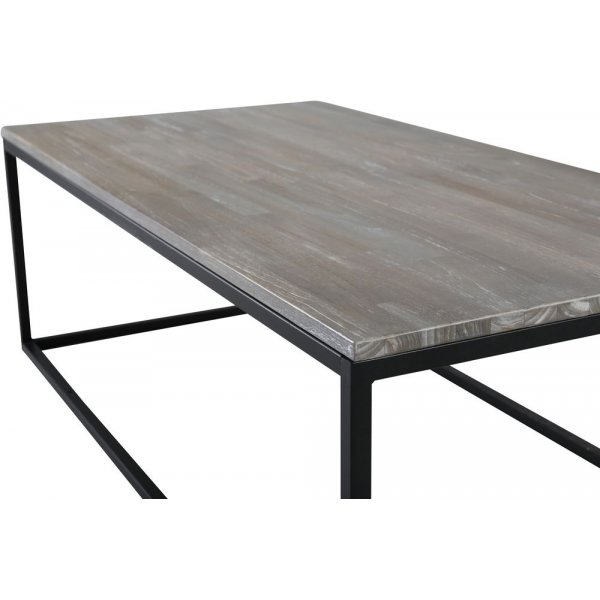 Table basse Kvarnsen 120 x 60 cm - Teck brun vintage