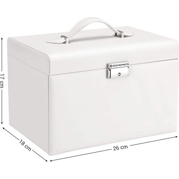 Carat smyckeskrin - Vit Carat smyckeskrin - Vit