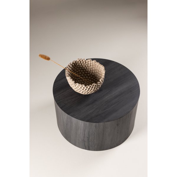 Table basse York 80 cm - Noir