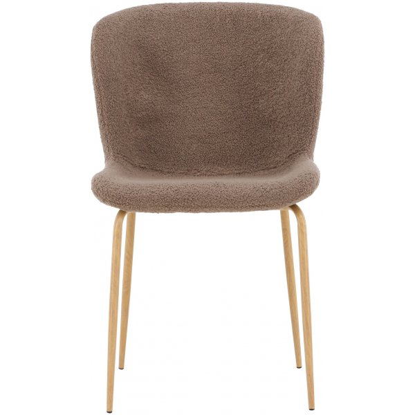 Modesto matstol - Brun boucle Modesto matstol - Brun boucle