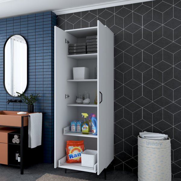 Armoire Jericho 110 - Blanc Armoire Jericho 110 - Blanc