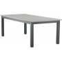 Albany matbord 224 x 100 cm - Svart/Gr