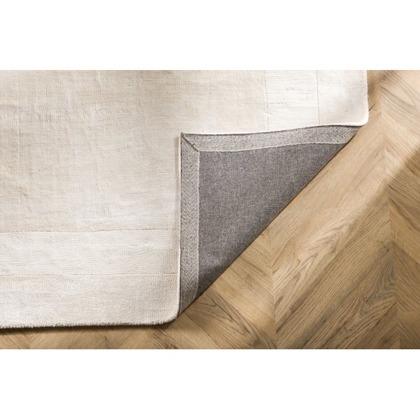Tapis viscose Boston - Blanc Tapis viscose Boston - Blanc