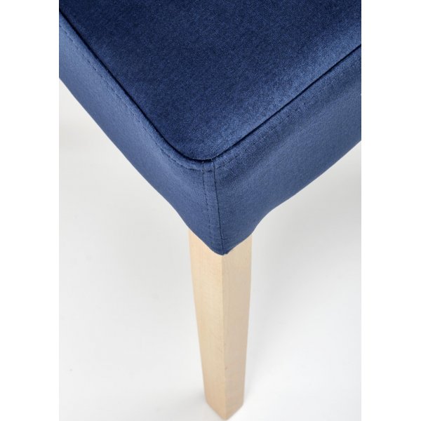 Chaise de salle à manger Vermont - Bleu/chêne Chaise de salle à manger Vermont - Bleu/chêne