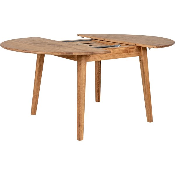 Metz matbord 118-158 x 118 cm - Oljad ek