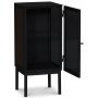 Revel sngbord 75 cm - Mssing / Svart