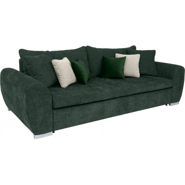 Gaspar 3-sits bäddsoffa - Grön Gaspar 3-sits bäddsoffa - Grön