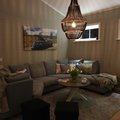 Kundbild Stina Chandelier - (svarta träkulor): Superfin, precis som jag...