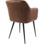 Fauteuil in bruin PU - Lamar