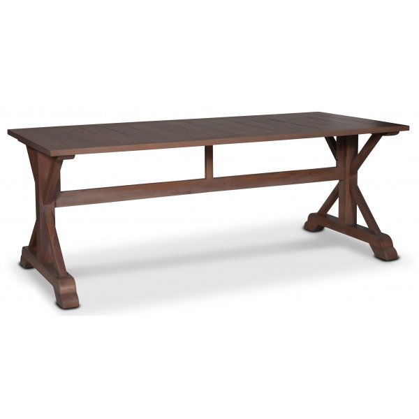 Croco matgrupp; Matbord 200x90 cm med 6 st stolar Croco matgrupp; Matbord 200x90 cm med 6 st stolar