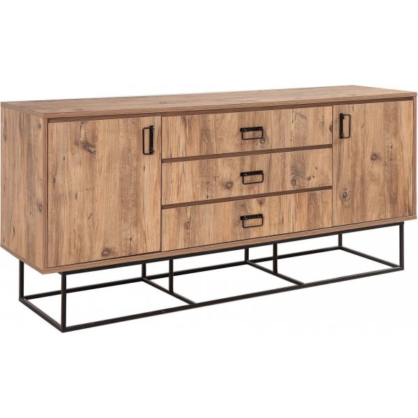 Quantum Verda dressoir - Grenen/zwart