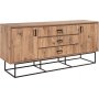 Quantum Verda dressoir - Grenen/zwart