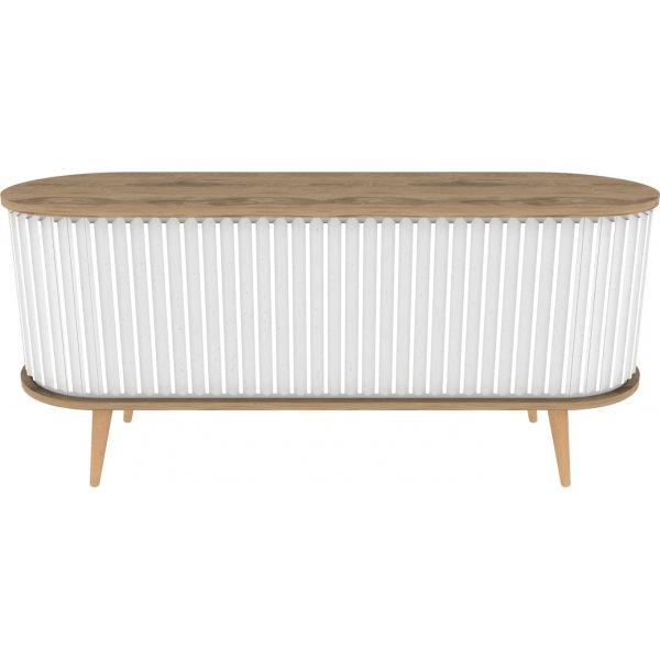 Banc multimdia Stormy - Chne/blanc