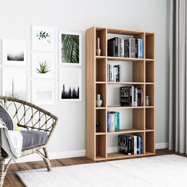 Bibliothèque Sanborn - Chêne Bibliothèque Sanborn - Chêne