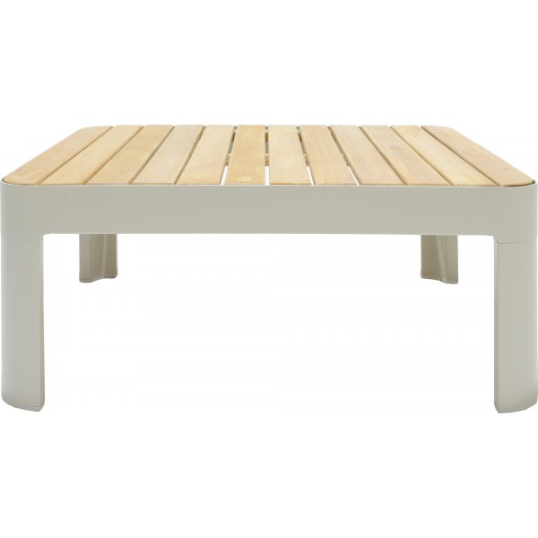 Portals lounge groep 1 - Wit/teak Portals lounge groep 1 - Wit/teak