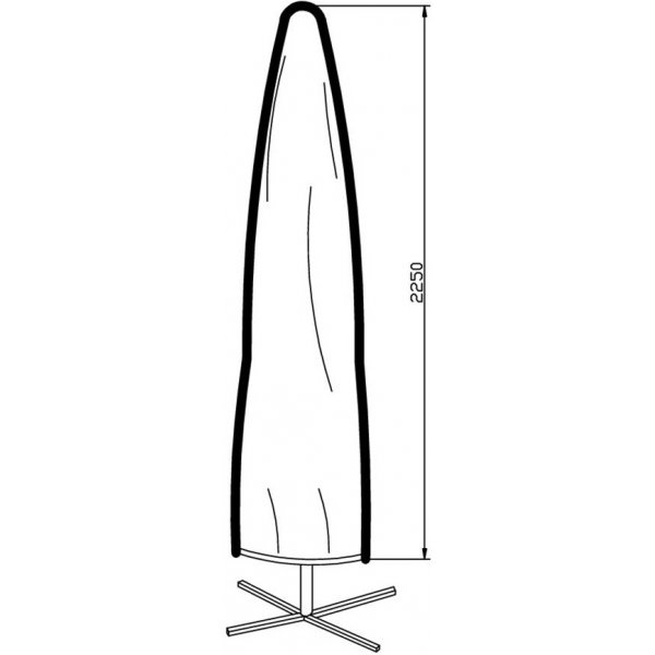 Klas parasollöverdrag - Grå Klas parasollöverdrag - Grå