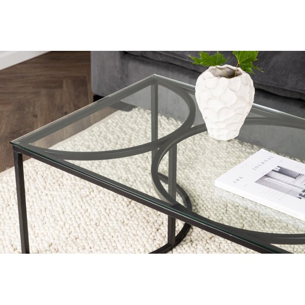 Table basse Skanör 140 x 70 cm - Noir Table basse Skanör 140 x 70 cm - Noir