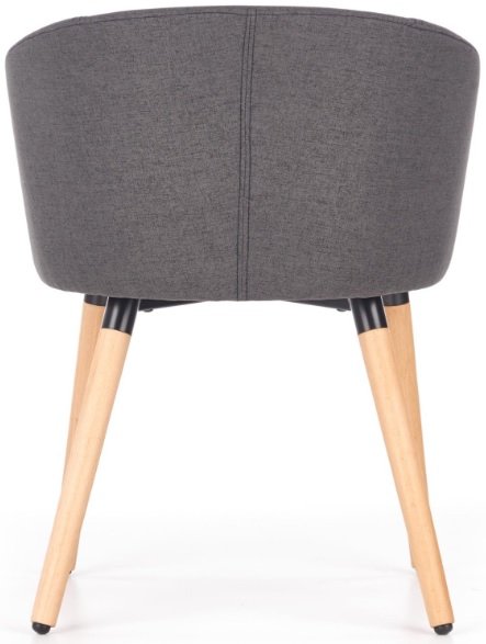 Vester matstol - Mörkgrå (Tyg) / Trä Vester matstol - Mörkgrå (Tyg) / Trä