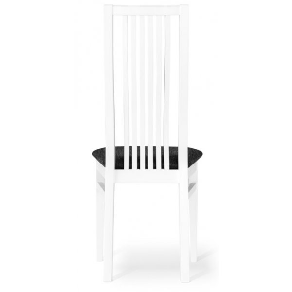 Torkelson Allegro matstol med tygsits - Vitlackat trä Torkelson Allegro matstol med tygsits - Vitlackat trä