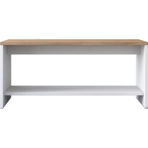 Abby soffbord 80x40 cm - Ek/vit