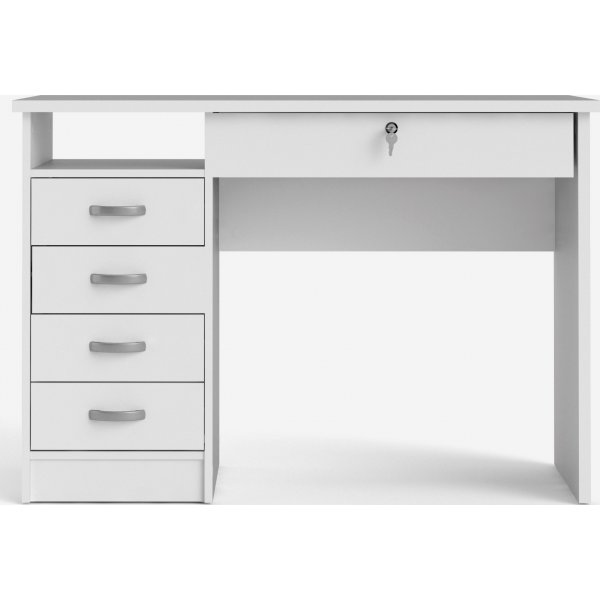 Function Plus skrivbord med 4 lådor 109,3 x 48,5 cm - Vit Function Plus skrivbord med 4 lådor 109,3 x 48,5 cm - Vit