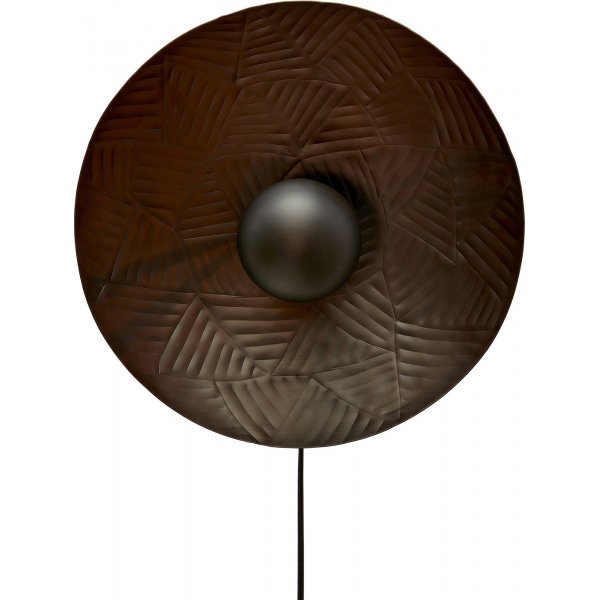 Ribble wandlamp - Mat zwart - 35 cm