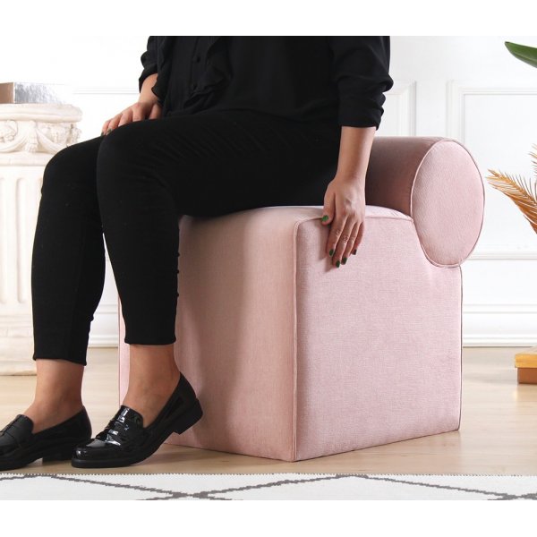Linburg sittpuff - Rosa Linburg sittpuff - Rosa
