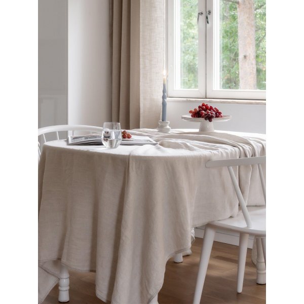 Toile Julie 145 x 280 cm - Lin/blanc Toile Julie 145 x 280 cm - Lin/blanc