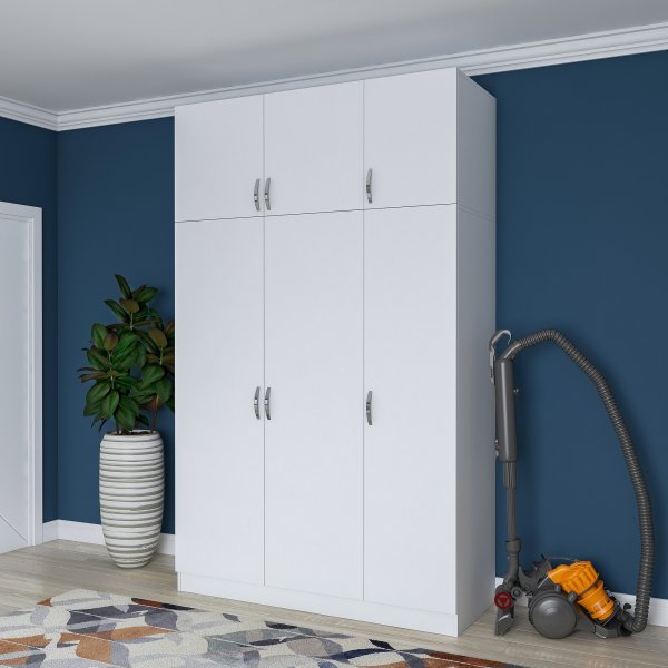 Armoire Baden 4 - Blanc Armoire Baden 4 - Blanc