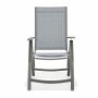 Scottsdale utegrupp bord 112 cm inkl 4 st Solana positionsstol -Shabby Chic gr
