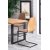 Table  manger Kasady 135-185 cm - Chne Wotan/noir