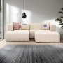 Beyza mini divansoffa vnster - Cream