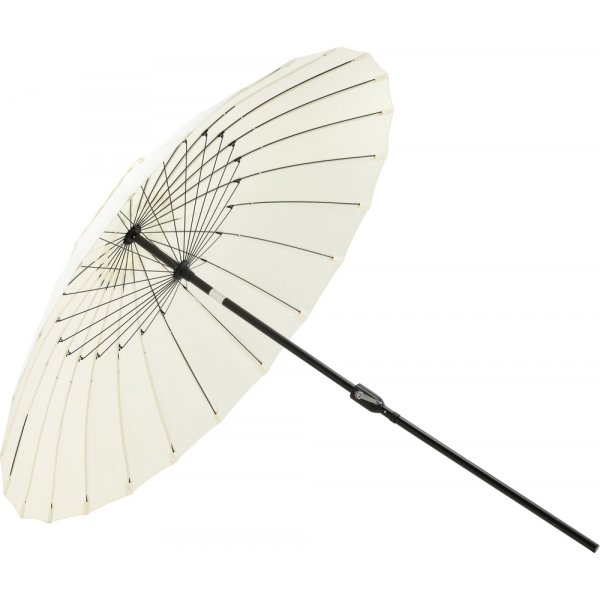 Palmetto parasoll - Svart/Vit Palmetto parasoll - Svart/Vit